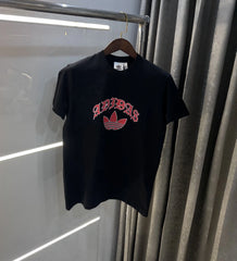 Adidas Black Printed Premium Classic T-Shirt