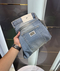 Balmain Paris Greenish Imported Premium Denim