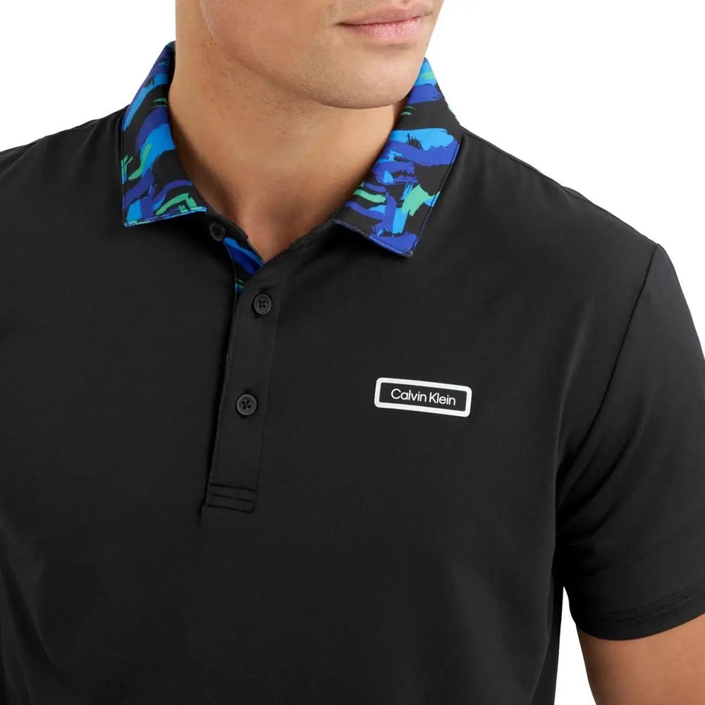 Calvin Klein Black Premium Polo T-Shirt