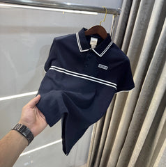 Calvin Klein Navy Blue Premium Polo T-Shirt