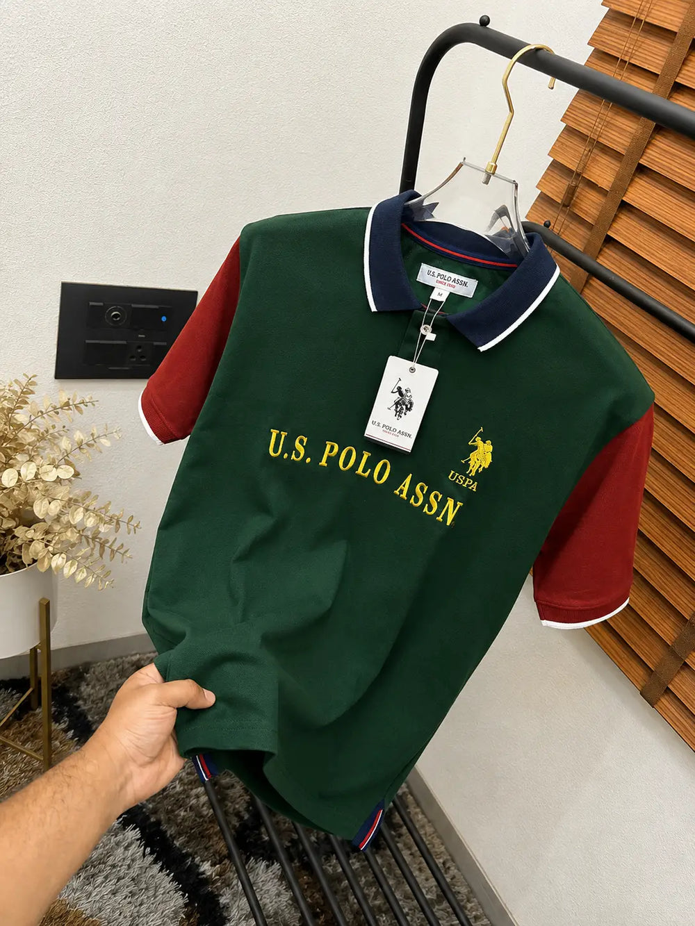 U.S. Polo Assn. Imported Cotton Polo T-shirt (DN 638)