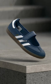 Adidas Samba Jane Blue & White