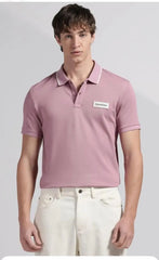 Calvin Klein Pink Premium Polo T-Shirt
