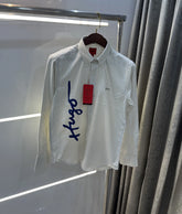 Hugo Boss Beige Logo Work Premium Shirt