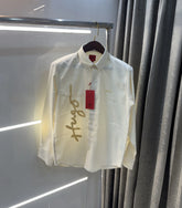 Hugo Boss Yellow Logo Work Premium Shirt