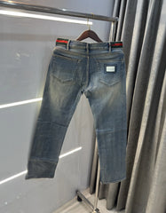 Gucc i Greenish Imported Premium Denim
