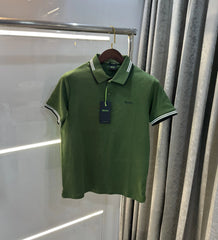 Hugo Bos s Green Logo Work Premium Polo T-shirt