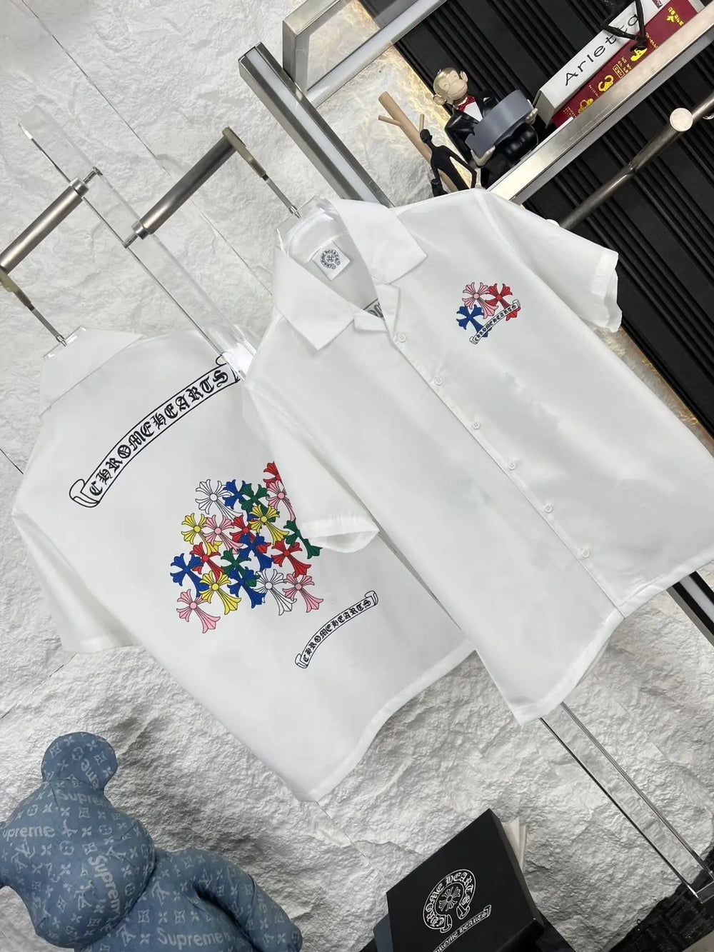 Chrome Hearts White Designer Premium Shirt
