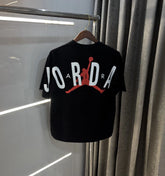 Air Jordan Black Back Print Imported Oversized T-Shirt