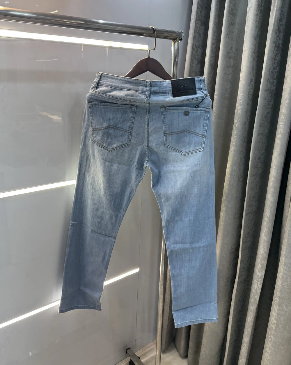 Armani Exchange Sky Blue Imported Premium Denim