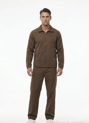 Adida s Brown Logo Work Premium Tracksuit