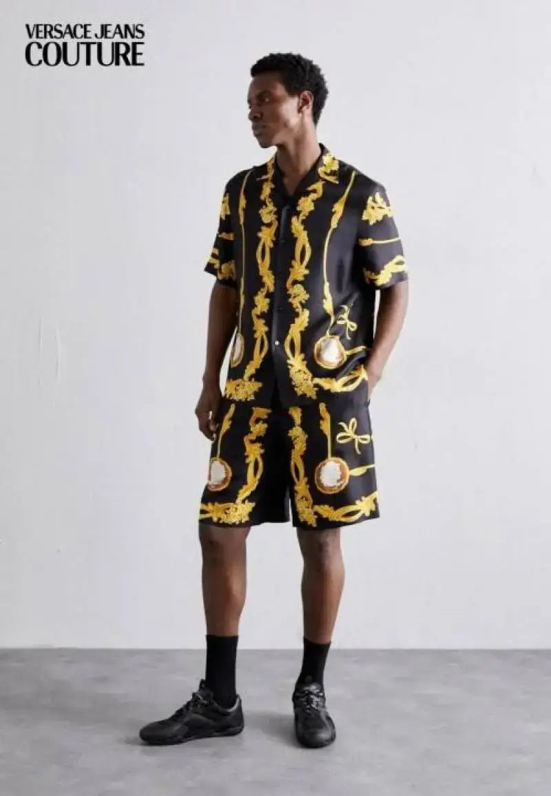 Versac_e Couture Imported Printed Extra Premium Cord Set (DN 523)