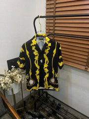 Versac_e Couture Imported Printed Extra Premium Cord Set (DN 523)