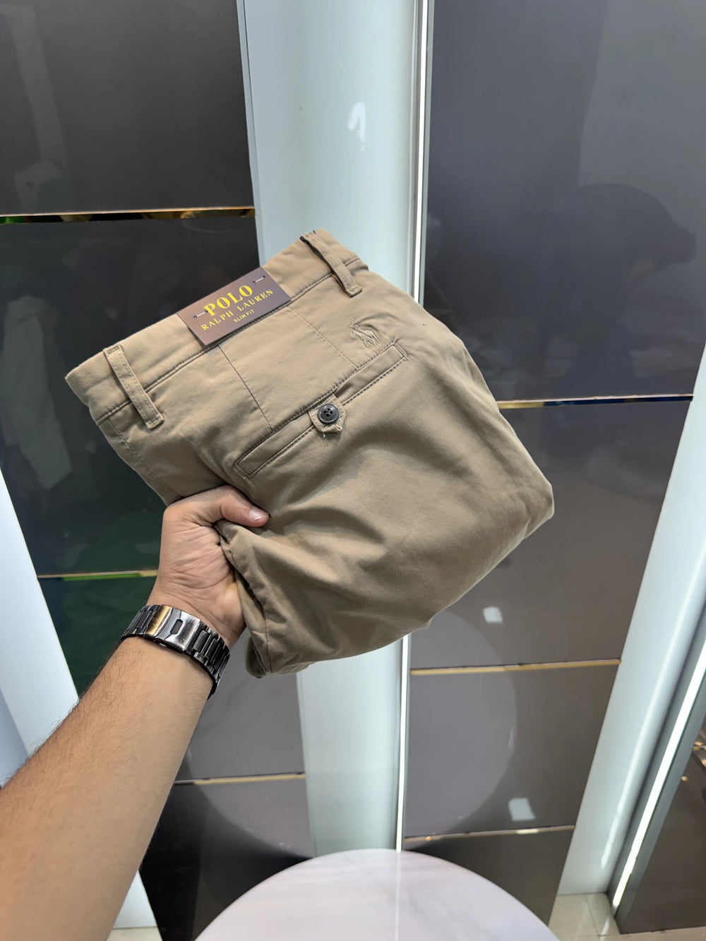 Ralph Lauren Dark Grey Premium chinos