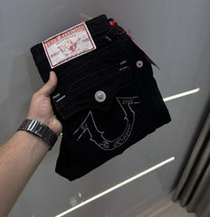 Tru e Religion Jet Black Premium boot cut Denim