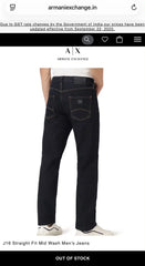 Arman i Exchange Raw Wash Blue Imported Denim