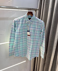 Tommy Hilfiger Green Oxford Premium Shirt