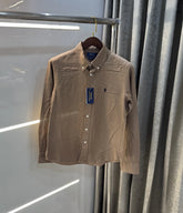 Ralph Lauren Brown Premium Linen Shirt
