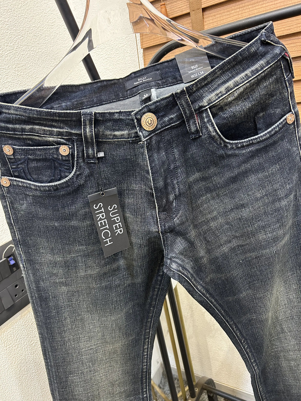 True Religio_n Exclusive Imported Boot Cut Denim Navy Blue (DN 644)