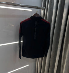 Hugo Boss Black Logo Work Premium Full Sleeve Polo T-Shirt
