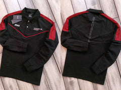Hugo Boss Black Logo Work Premium Full Sleeve Polo T-Shirt