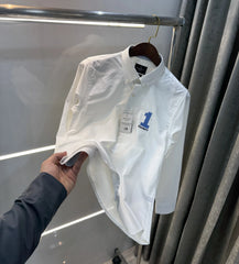 Hacket London White Logo Work Premium Shirt
