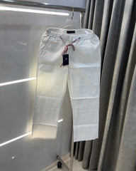 Tommy Hilfiger White Premium Classic Trouser