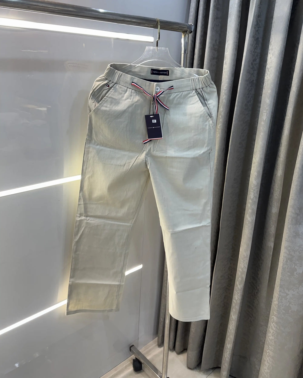 Tommy Hilfiger Beige Premium Classic Trouser