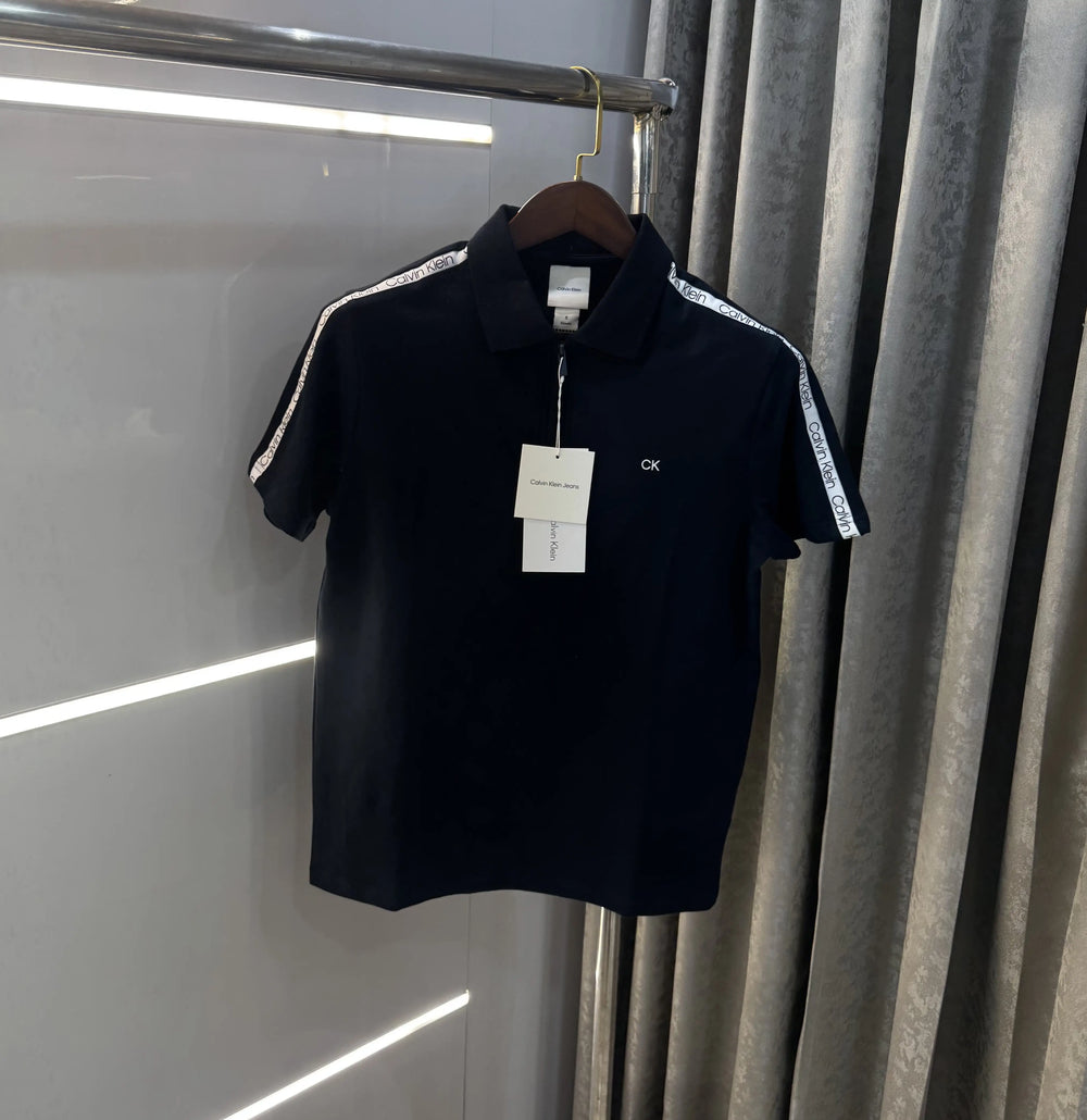 Calvin Klein Navy Blue Premium Polo T-Shirt