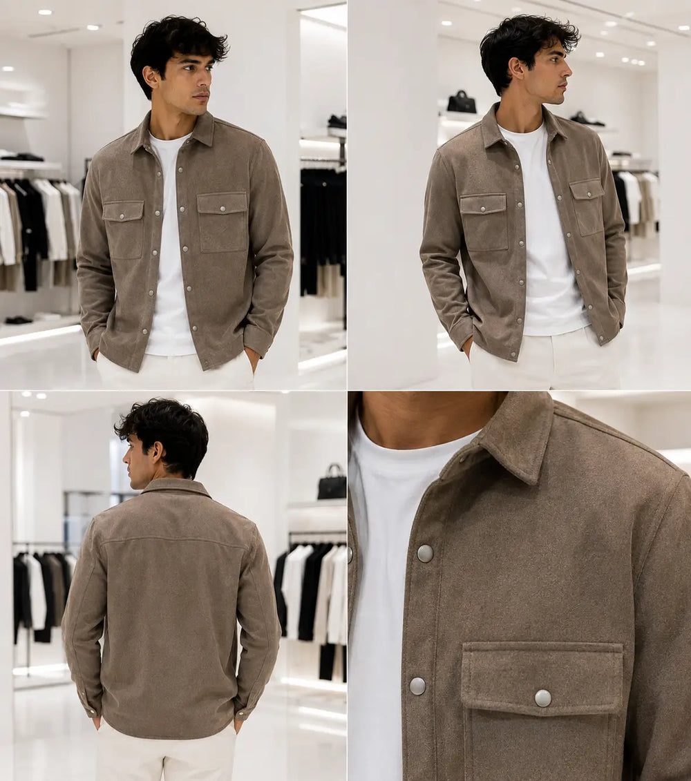 Zar a Biege Designer Classic Bomber Jacket