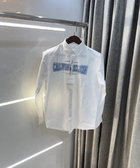 Calvin. Klein White Logo Work Premium Shirt