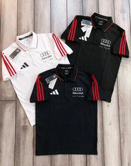 Adida s Black Collab Premium Polo T-shirt