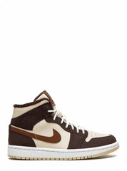 Air Jordan 1 Mid SE Brown Basalt Oatmeal