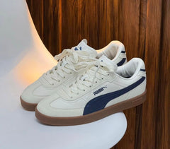 Puma palermo vapor "WHITE/NAVY"