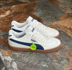 Puma palermo vapor "WHITE/NAVY"