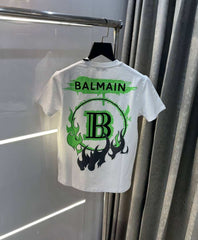 Balmai n Paris White Back Print Imported T-Shirt