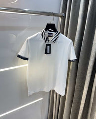 Varsac e Couture White Collar Look Imported Polo T-Shirt