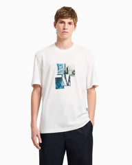 Arman i Exchange White Logo Print Premium T-Shirt