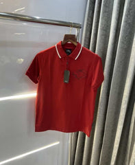 Arman i Exchang e Rust Embroidery Premium Polo T-Shirt