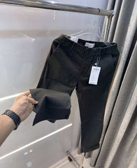 Calvi n KleIn Bottle Green Premium Classic Linen Trouser