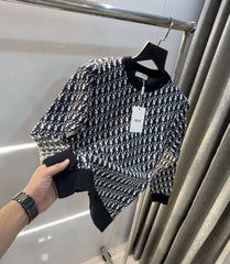 Christian Dio r Black Knitted Imported Pull Over