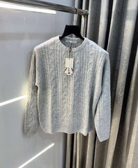 Zar a Light Grey Knitted Premium Pull Over