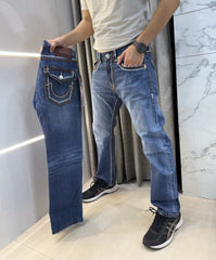 True Religio n Blue Imported Premium Boot Cut Denim