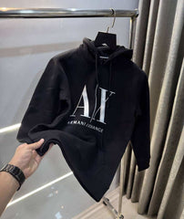 Arman i Exchange Black Classic Print Premium Hoodie