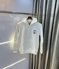 Adida s White Back Print Imported Premium Hoodie