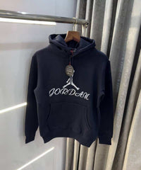 Air Jordan Navy Blue Embroidery Logo Imported Hoodie