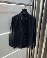 Mossim o Dutti Black Premium Classic Shirt