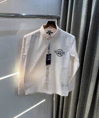 Tomm y Hilfiger Pink Embroidery Work Classic Shirt