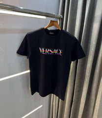 Versace Couture Black Logo Work Premium T-Shirt