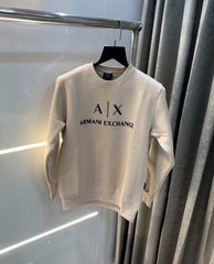 Arman i Exchange Cream Logo Work Premium Sweatshirt